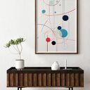 Plakat geometria 30x40 cm do domu
