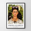 Plakat Frida Kahlo Self Portrait 30x40 cm do salonu