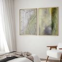 ZESTAW PLAKATÓW 2cz 40x50 cm kojąca zieleń (set26)