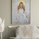 Plakat 40x50 cm Anioł w bieli 2 -0622