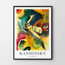 Plakat Kandinsky Untitled - abstrakcja 40x50 cm do sypialni