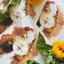 Dziewczyna Słonecznik, grafika w rozmiarze A4