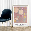 Hilma af Klint Pink - format 30x40 cm