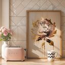 Zestaw plakatów 30x40 cm Kwiaty - tryptyk 3 szt. (set248)
