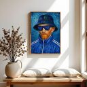 Plakat Vincent van Gogh w sportowym stylu 50x70 cm