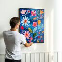Plakat Kwiaty Ilustracja 30x40 cm - kobieca dekoracja do Twojego wnętrza