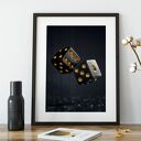 Zestaw plakatów - 30x40 cm Gra w kości (101)