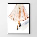 Plakat obraz madame 50x70 cm B2
