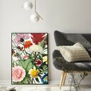 Kwiatowy kadr - plakat roślinny 40x50 cm