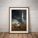 Plakat Tak wygląda przyszłość - Kolaż Fine Art - A3