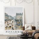 Plakat Pissarro: Paryski plac teatru 40x50 cm