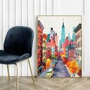 Plakat Ulice Nowego Jorku 61x91 cm