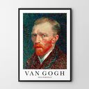Plakat Vincent Van Gogh w klasycznej odsłonie - format A4