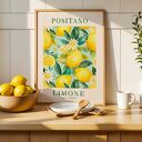 Zestaw plakatów 2x30x40 cm Positano i Valencia do kuchni (bez ram)