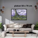 Tajemniczy las - wydruk artystyczny/plakat (50x70 cm)