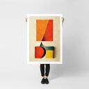 Geometryczna Abstrakcja - plakat 30x40 cm Hogstudio