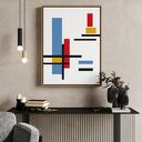 Plakat Mondrian - format 30x40 cm