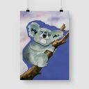 Plakat dekoracyjny A3 "Koala"