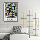 Plakat Paul Klee "Yellow Half-Moon and the Y" - format 50x70 cm
