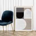 Plakat Nowoczesna geometria - format 50x70 cm