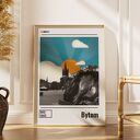 Plakat Bytom A3 29,7 x 42 cm - śląski kolaż rynku