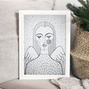 Plakat 30x40 cm - Anioł