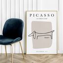 Picasso Pies szkic - plakat 50x70 cm