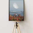 Plakat "Gwiazdy w Twoich oczach" - kolaż Fine Art A3