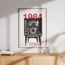 Plakat '1984' George'a Orwella 50x70 cm - anty-utopia