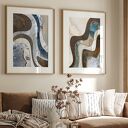 Zestaw plakatów 50x70 cm Kamień i Fale (52)