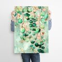 Eukaliptus - grafika na plakacie na A3