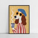 Plakat Francuski piesek - format 50x70 cm B2