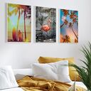 ZESTAW PLAKATÓW 3cz 30x40 cm Tropikalna Harmonia (set141)