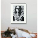 PLAKAT - OZZY OSBOURNE - SERIA IKONY (A3) - wykonany z oryginalnego rysunku, prezent