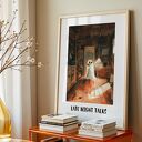 Plakat z Duszkiem 30x40 cm - Late Night Talks 2 do sypialni