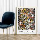 Pollock Convergence - plakat 50x70 cm