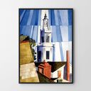 Demuth - plakat Blue Industrial 50x70 cm bez ramy
