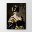Plakat Batwoman - format 30x40 cm kobieta portret malarstwo