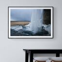 plakat 70x 50 wodospad Seljalandsfoss