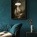 Plakat Blinded 30x40 cm - ciepłe barwy do Twojego wnętrza