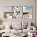 ZESTAW PLAKATÓW 3 cz. 40x50 cm, Tryptyk, natura, pejzaż set108
