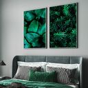 ZESTAW PLAKATÓW 2cz 50x70 cm liście set89