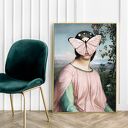 Papilio - plakat 40x50 cm: motyl w kobiecym stylu