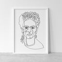 Plakat A3 - Frida kreska