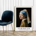 Plakat Dziewczyna z perłą Vermeer 61x91 cm