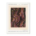 Plakat wystawowy - wzory retro 50x70 cm (8 -2-0026)