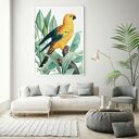 Plakat obraz Złota Papuga 50x70 cm B2 - Hogstudio