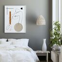 Plakat Body One Line 61x91 cm - kobieca dekoracja do salonu