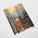 Plakat Zima w Nowym Jorku - format A4