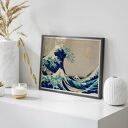 Plakat 50x40 cm Hokusai, Wielka fala w Kanagawie (8 - 2 0022)